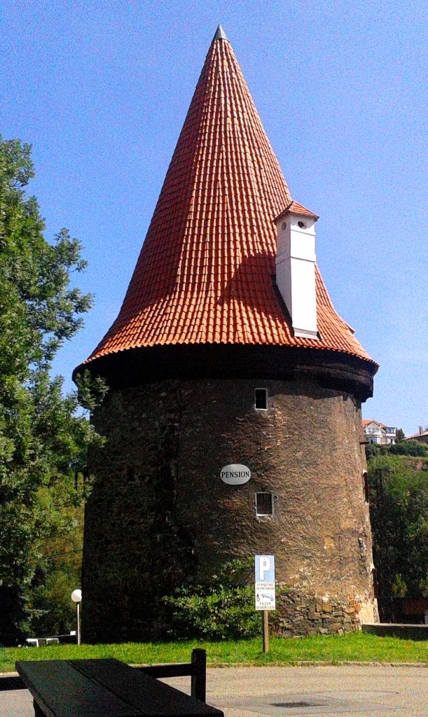 hradební věž u pivov Eggenberg v Čes Kruml 02