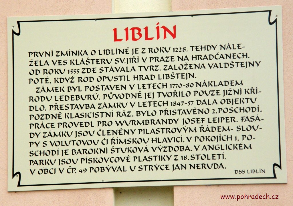 Liblín zámek 02