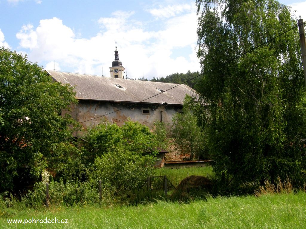 a pohled od jihozápadu